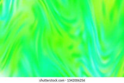 Light Green, Yellow vector colorful abstract background. A completely new colored illustration in blur style. New style design for your brand book.