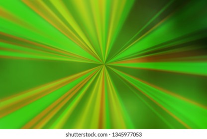 Light Green, Yellow vector colorful blur backdrop. Glitter abstract illustration with gradient design. New style for your business design.