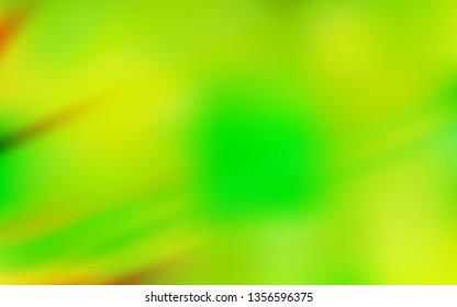 Light Green, Yellow vector colorful abstract texture. New colored illustration in blur style with gradient. The best blurred design for your business.