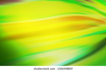 Light Green, Yellow vector colorful abstract background. Colorful abstract illustration with gradient. New way of your design.