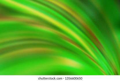 Light Green, Yellow vector colorful blur backdrop. New colored illustration in blur style with gradient. The best blurred design for your business.
