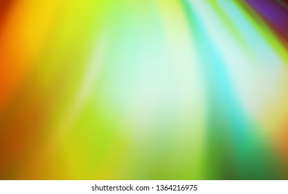 Light Green, Yellow vector colorful abstract background. An elegant bright illustration with gradient. Background for designs.