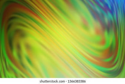 Light Green, Yellow vector colorful blur background. New colored illustration in blur style with gradient. Background for designs.