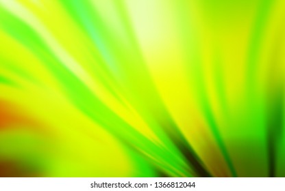 Light Green, Yellow vector colorful abstract texture. Abstract colorful illustration with gradient. New way of your design.
