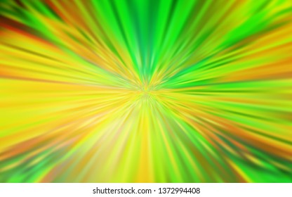 Light Green, Yellow vector colorful abstract texture. An elegant bright illustration with gradient. Background for a cell phone.