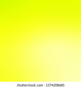Light Green, Yellow vector colorful abstract texture. Brand new colorful illustration in blur style. Base for your app design.