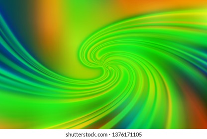 Light Green, Yellow vector colorful blur backdrop. Glitter abstract illustration with gradient design. New design for your business.