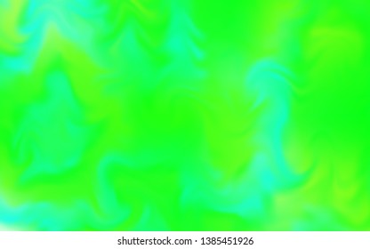 Light Green, Yellow vector colorful blur background. An elegant bright illustration with gradient. New way of your design.