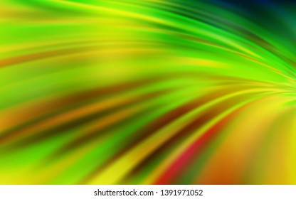 Light Green, Yellow vector colorful blur backdrop. New colored illustration in blur style with gradient. New design for your business.