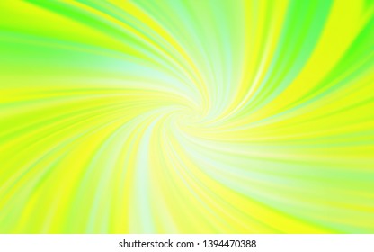 Light Green, Yellow vector colorful blur background. Creative illustration in halftone style with gradient. The best blurred design for your business.
