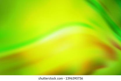 Light Green, Yellow vector colorful abstract background. New colored illustration in blur style with gradient. Completely new design for your business.