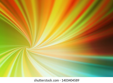 Light Green, Yellow vector colorful abstract background. Glitter abstract illustration with gradient design. Smart design for your work.