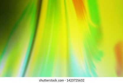 Light Green, Yellow vector colorful abstract texture. Modern abstract illustration with gradient. Background for designs.
