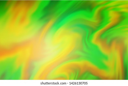 Light Green, Yellow vector colorful blur background. Abstract colorful illustration with gradient. Completely new design for your business.