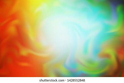 Light Green, Yellow vector colorful abstract background. Creative illustration in halftone style with gradient. Blurred design for your web site.
