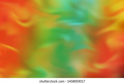 Light Green, Yellow vector colorful abstract texture. Glitter abstract illustration with gradient design. Background for designs.