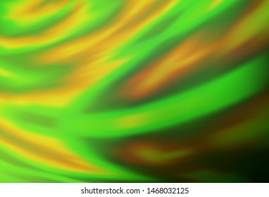 Light Green, Yellow vector colorful blur background. Shining colored illustration in smart style. Elegant background for a brand book.