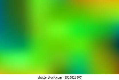 Light Green, Yellow vector colorful abstract texture. Colorful abstract illustration with gradient. New way of your design.
