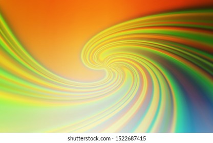 Light Green, Yellow vector colorful abstract background. Creative illustration in halftone style with gradient. New style for your business design.