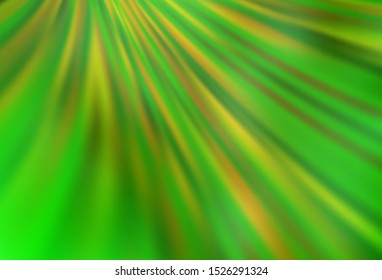 Light Green, Yellow vector colorful abstract texture. Glitter abstract illustration with gradient design. New style for your business design.