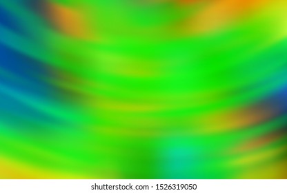 Light Green, Yellow vector colorful abstract background. Glitter abstract illustration with gradient design. New way of your design.