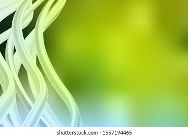 Light Green, Yellow vector colorful blur background. Abstract colorful illustration with gradient. New style for your business design.
