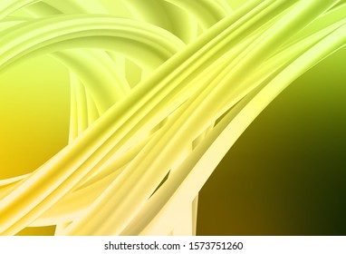 Light Green, Yellow vector colorful abstract texture. A completely new colored illustration in blur style. Smart design for your work.