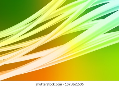 Light Green, Yellow vector colorful abstract background. Modern abstract illustration with gradient. Elegant background for a brand book.