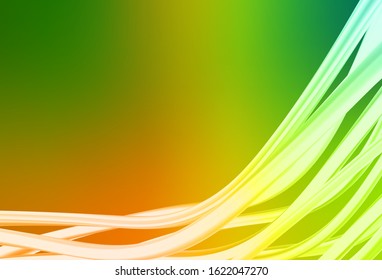 Light Green, Yellow vector colorful abstract texture. Shining colorful illustration in smart style. Elegant background for a brand book.