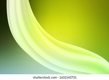 Light Green, Yellow vector colorful blur backdrop. Glitter abstract illustration with gradient design. New design for your business.