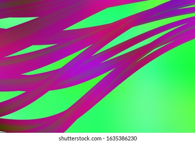 Light Green, Yellow vector colorful blur backdrop. Colorful illustration in abstract style with gradient. Smart design for your work.