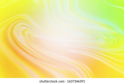 Light Green, Yellow vector colorful blur backdrop. Colorful abstract illustration with gradient. New way of your design.