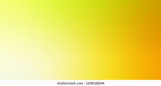 Light Green, Yellow vector colorful blur background. Abstract illustration with gradient blur design. Best design for your business.