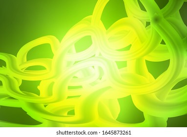Light Green, Yellow vector colorful abstract background. Colorful abstract illustration with gradient. Background for designs.