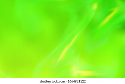Light Green, Yellow vector colorful blur background. Abstract colorful illustration with gradient. Background for a cell phone.
