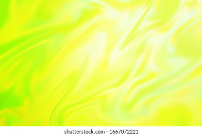 Light Green, Yellow vector colorful blur backdrop. A completely new colored illustration in blur style. Completely new design for your business.