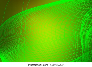 Light Green, Yellow vector colorful abstract background. New colored illustration in blur style with gradient. New style design for your brand book.