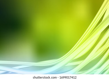 Light Green, Yellow vector colorful blur background. Glitter abstract illustration with gradient design. Elegant background for a brand book.