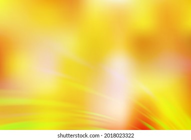 Light Green, Yellow vector colorful blur background. Modern abstract illustration with gradient. New style design for your brand book.
