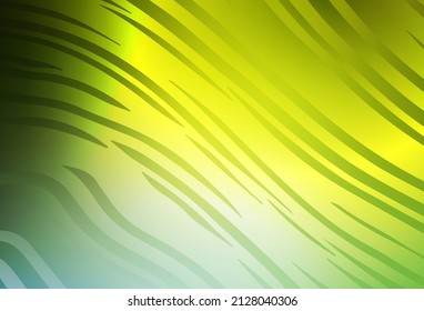 Light Green, Yellow vector colorful blur backdrop. Abstract colorful illustration with gradient. Smart design for your work.