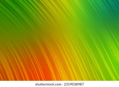 Light Green, Yellow vector colorful blur background. Abstract colorful illustration with gradient. New style for your business design.