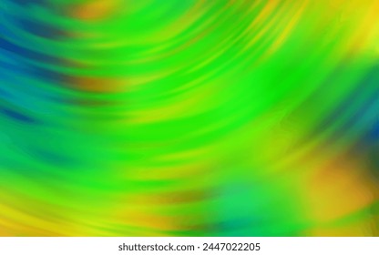 Light Green, Yellow vector colorful abstract background. Glitter abstract illustration with gradient design. New way of your design.