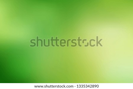 Light Green, Yellow vector colorful blur backdrop. Colorful abstract illustration with gradient. Smart design for your work.