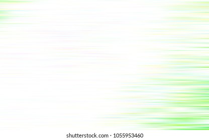 Light Green, Yellow vector cover with stright stripes. Lines on blurred abstract background with gradient. Pattern for your busines websites.