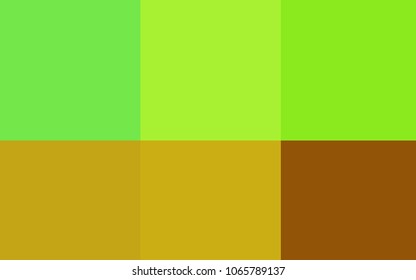 Light Green, Yellow vector cover with colorful palette. Colorful gradient set with collection of rainbow colors. Smart set of colors for your work as a designer.