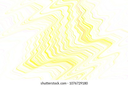Light Green, Yellow vector cover with stright stripes. Lines on blurred abstract background with gradient. Pattern for your busines websites.