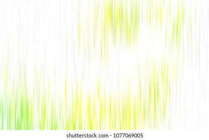 Light Green, Yellow vector cover with stright stripes. Glitter abstract illustration with colored sticks. Smart design for your business advert.