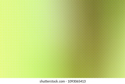 Light Green, Yellow vector cover with spots. Blurred decorative design in abstract style with bubbles. Pattern can be used for beautiful websites.