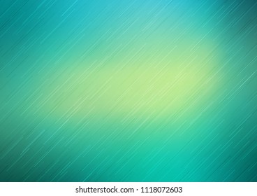 Light Green, Yellow vector cover with long lines. Shining colored illustration with narrow lines. Best design for your ad, poster, banner.