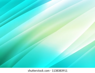 Light Green, Yellow vector cover with long lines. Blurred decorative design in simple style with lines. Smart design for your business advert.